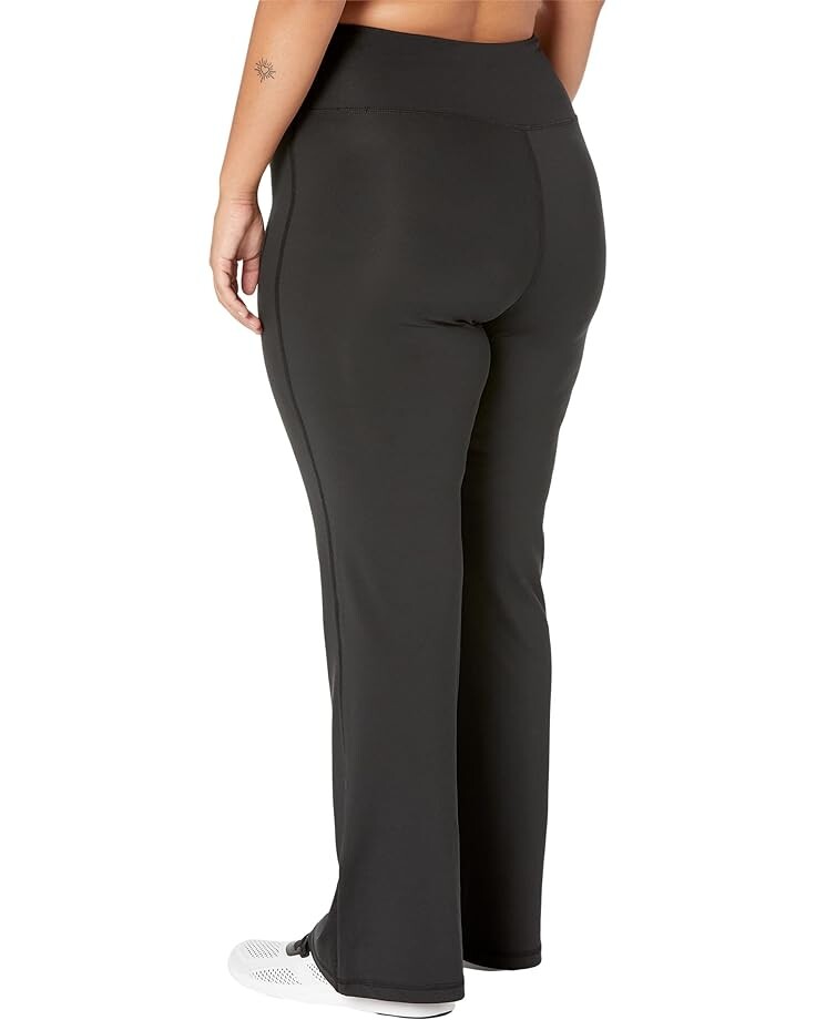 

Брюки Madewell Plus MWL Flex Flare Leggings, реальный черный