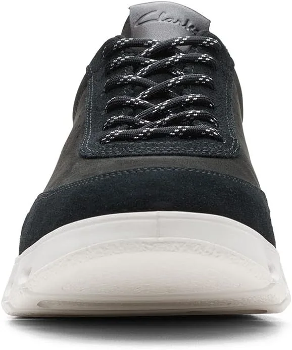Мужские кроссовки Clarks Nature X One со шнуровкой, черный — фото 4