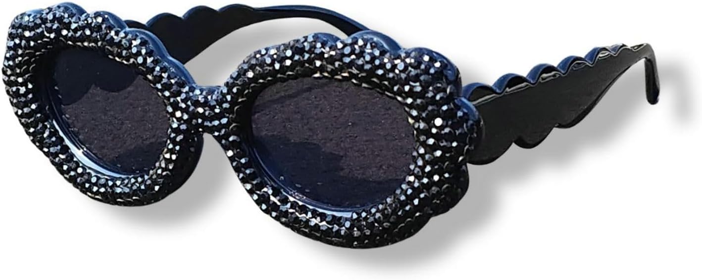 

Солнцезащитные очки Laureles овальной формы в виде подсолнуха для женщин, модные панк-очки 2023 года, солнцезащитные очки для мужчин с градиентным покрытием и защитой от УФ-излучения UV400, C7