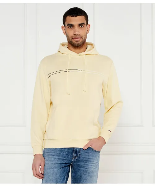 

Толстовка Regular fit Tommy Jeans, желтый