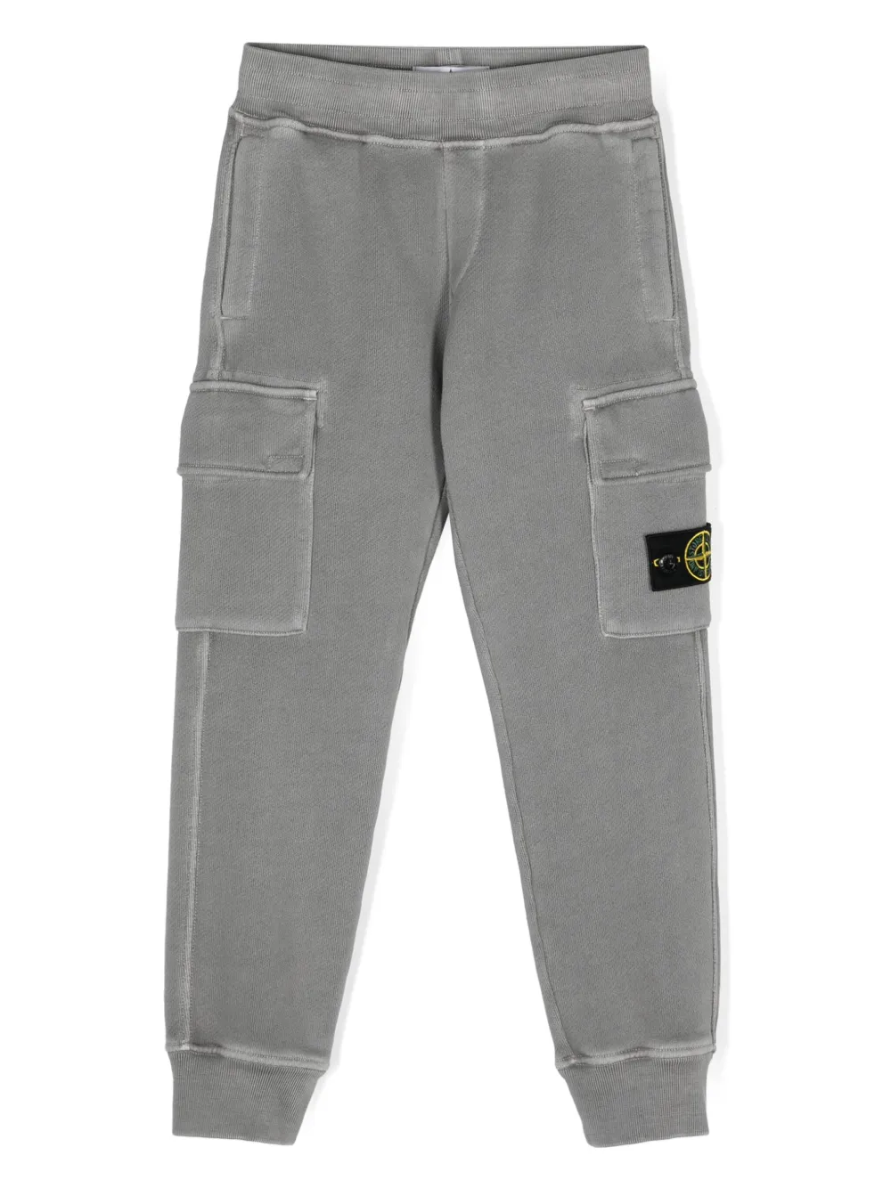 

Спортивные брюки карго с нашивкой Compass Stone Island Junior, серый