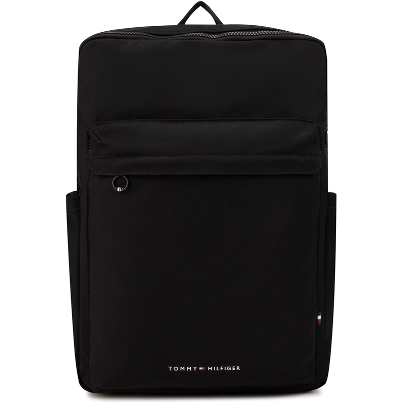 

Tommy Hilfiger Большой черный рюкзак из полиэстера для мужчин, Black