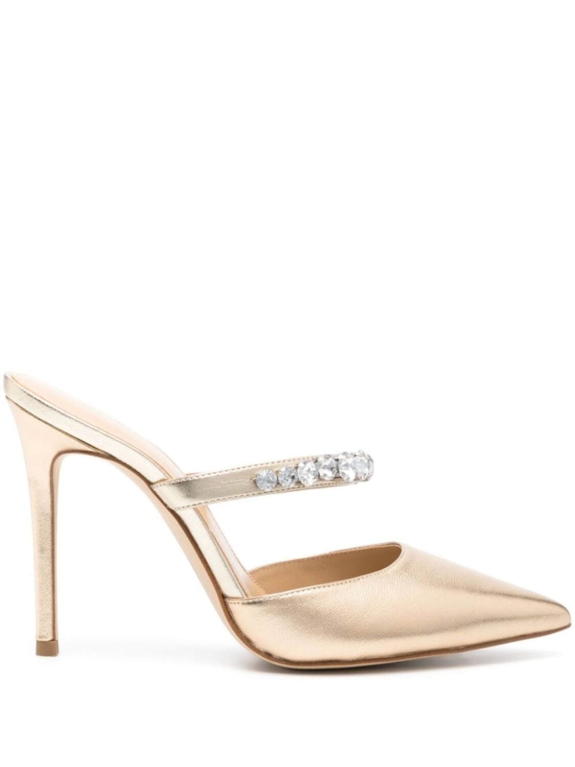 

Michael Michael Kors декорированные мюли, золотистый
