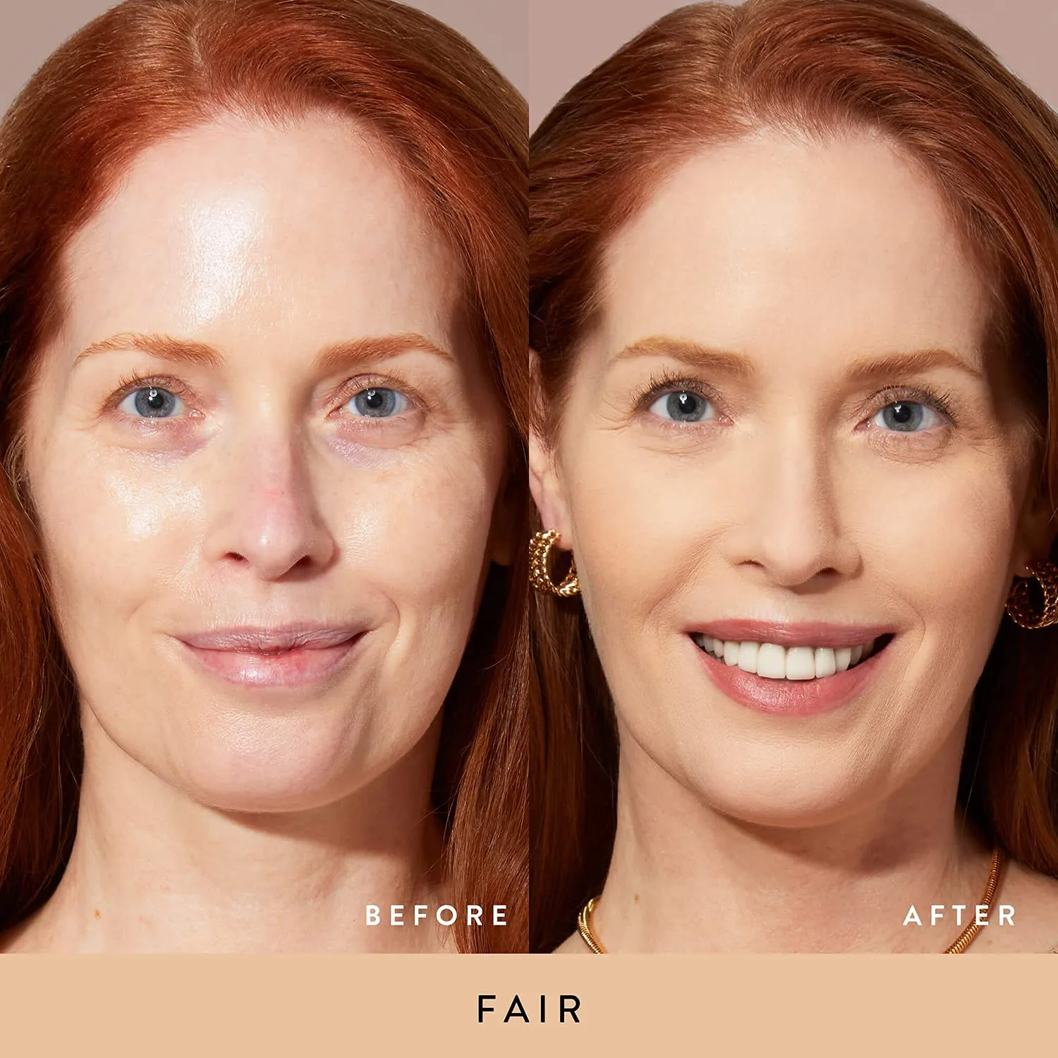 Стартовый набор LAURA GELLER NEW YORK Baked Starter Kit - Full Coverage: пудра-основа Double Take Powder Foundation, палетка теней Fair and Best of Best Face Palette и выдвижная угловая кисть кабуки., Fair — фото 2