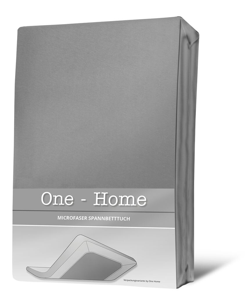 

Простыня серая 90х200 см - Простыня из микрофибры 100х200 см One-Home, серый