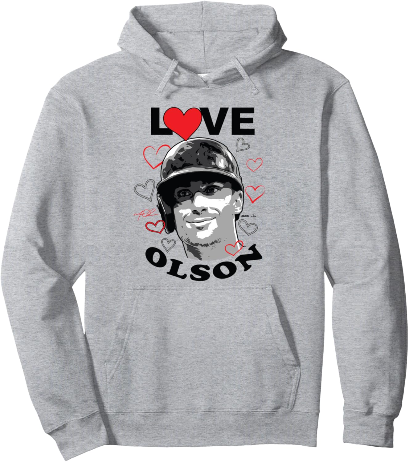 

Толстовка Matt Olson Atlanta Baseball I Love MLBPA, серая Ryno Sports, Серый, Толстовка Matt Olson Atlanta Baseball I Love MLBPA, серая Ryno Sports