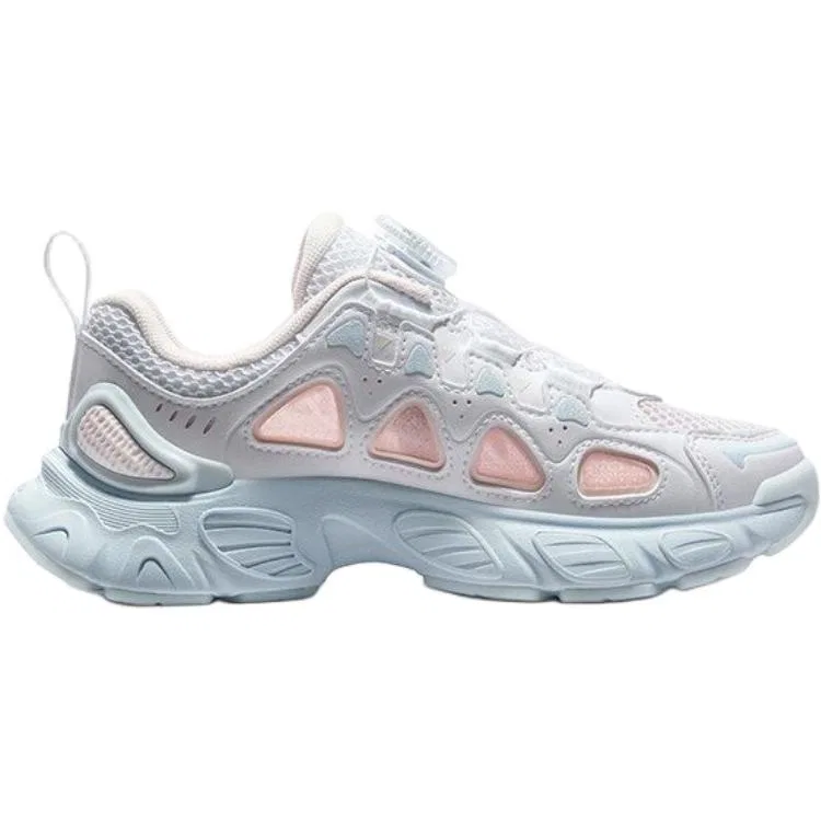 Кроссовки для бега Heritage FHT Rebound FILA KIDS бело-розовые — фото 3