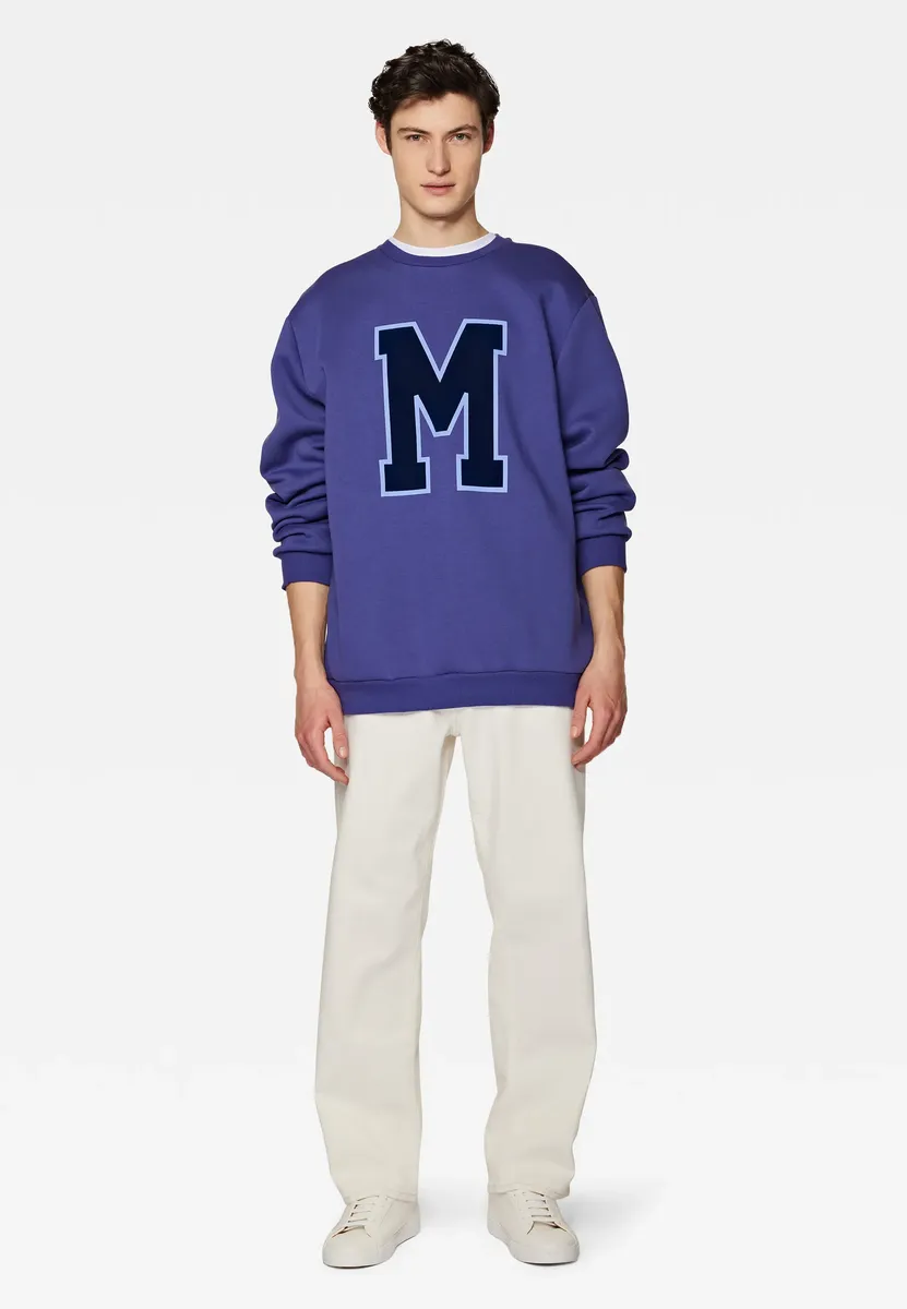 

Свитер Mavi с круглым вырезом "MAVI LOGO SWEATSHIRT", базовая толстовка, цвет Deep Wisteria