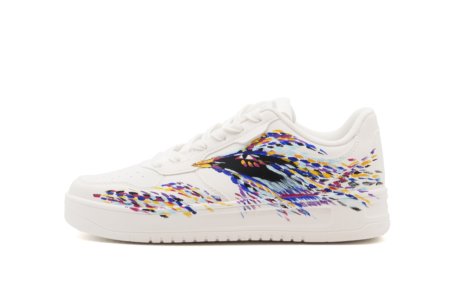 

ANTA Легкие кроссовки для скейтбординга Unisex Pink из искусственной кожи и текстиля с амортизирующей подкладкой, противоскользящей подошвой и низким верхом