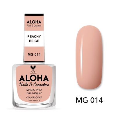 

Лак для ногтей Magic Pro 15 мл - персиково-бежевый Aloha Nails & Cosmetics