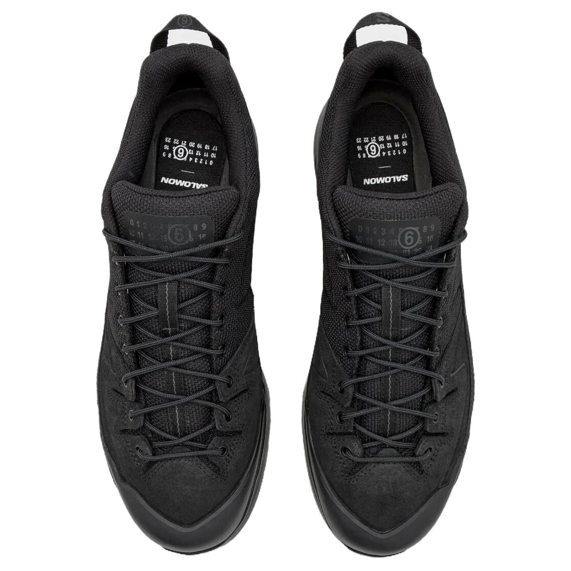 Кроссовки Mm6 Maison Margiela X SALOMON X-ALP Lifestyle Shoes Unisex Low-top Black, черный — фото 3