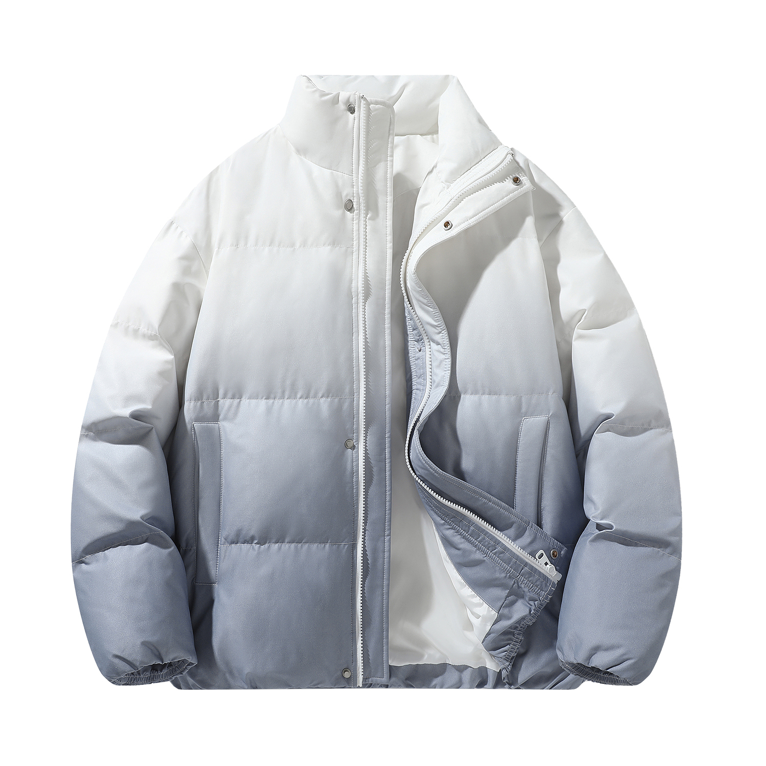 

YAYA Унисекс пуховик, Blue White