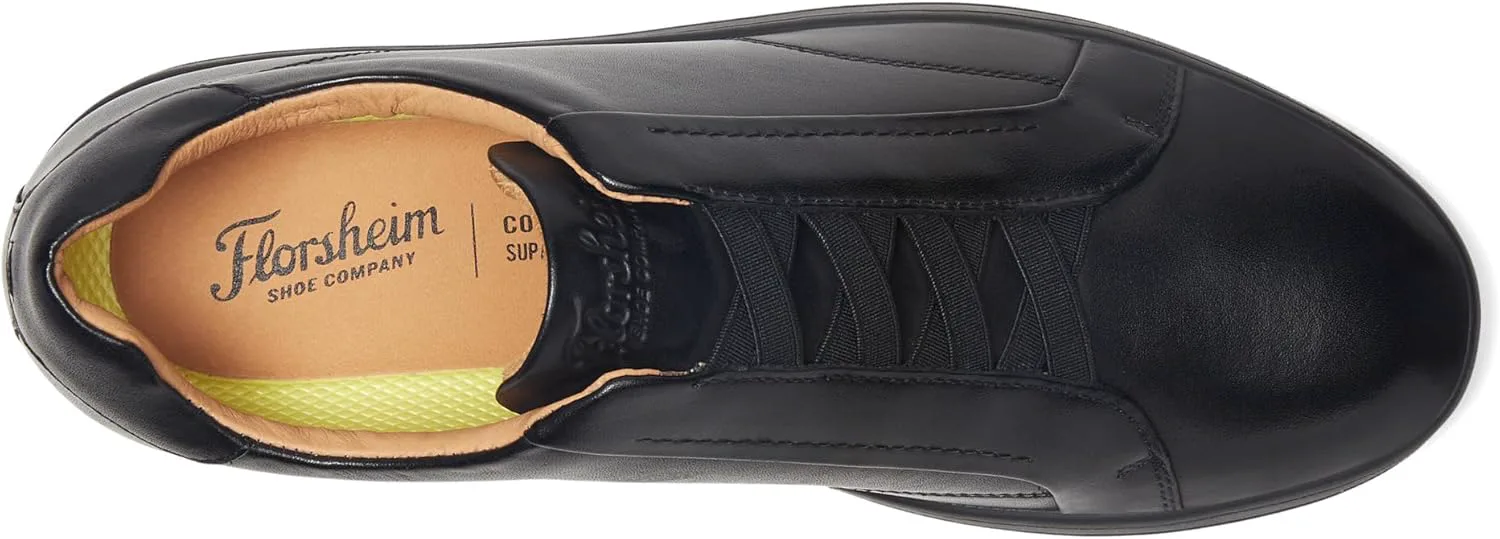 Мужские кроссовки Florsheim Monopoli с эластичной шнуровкой до носка, черный — фото 2