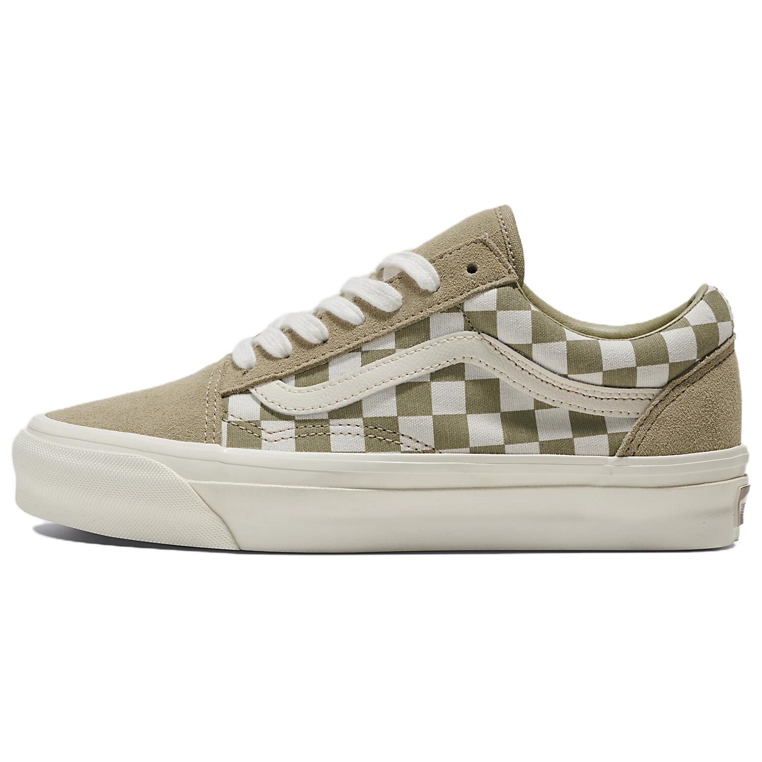 Кроссовки Vans Old Skool MTE 'Checkerboard - Sage', зеленый