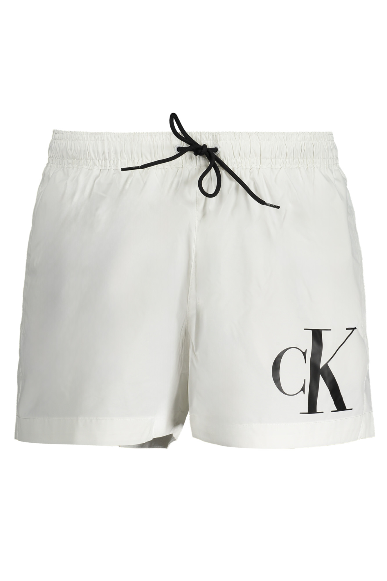 

Шорты мужские Calvin Klein с черной кулиской и логотипом, белый