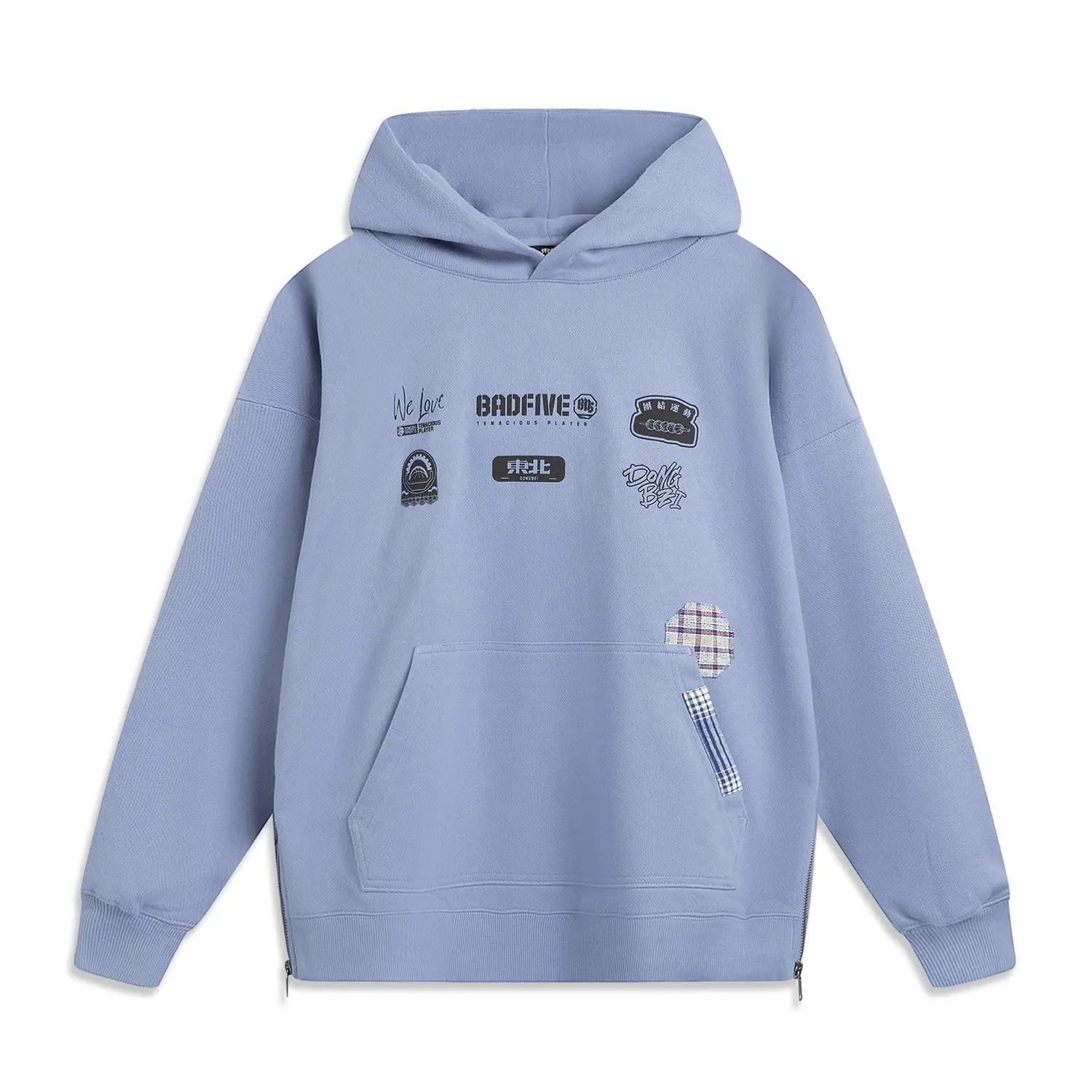 

LINING Толстовка Men's Turbulent Gray Blue