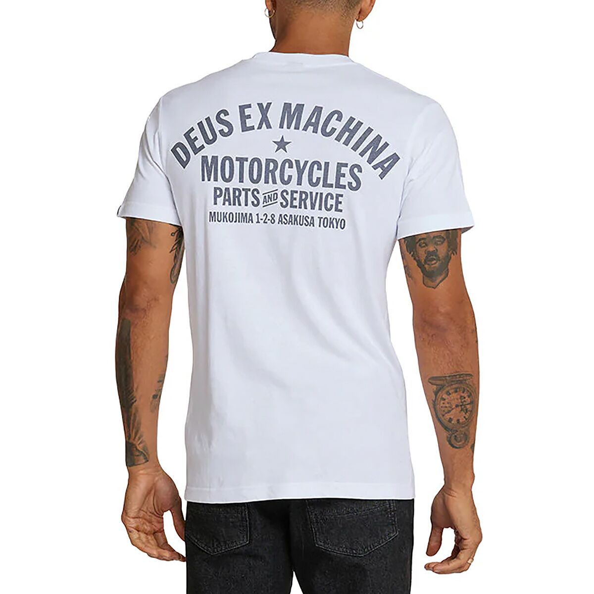 

Футболка Tokyo address Deus Ex Machina, белый