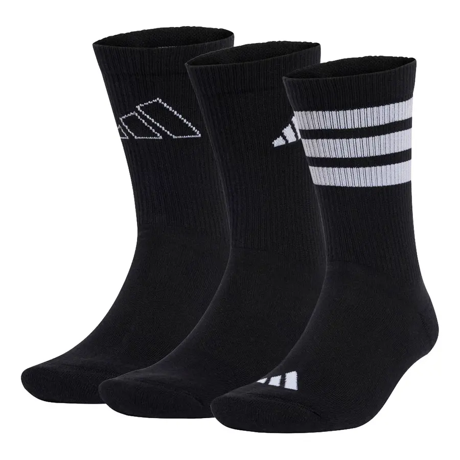 

Носки adidas Logo Socks 3 Pack 'Black', черный