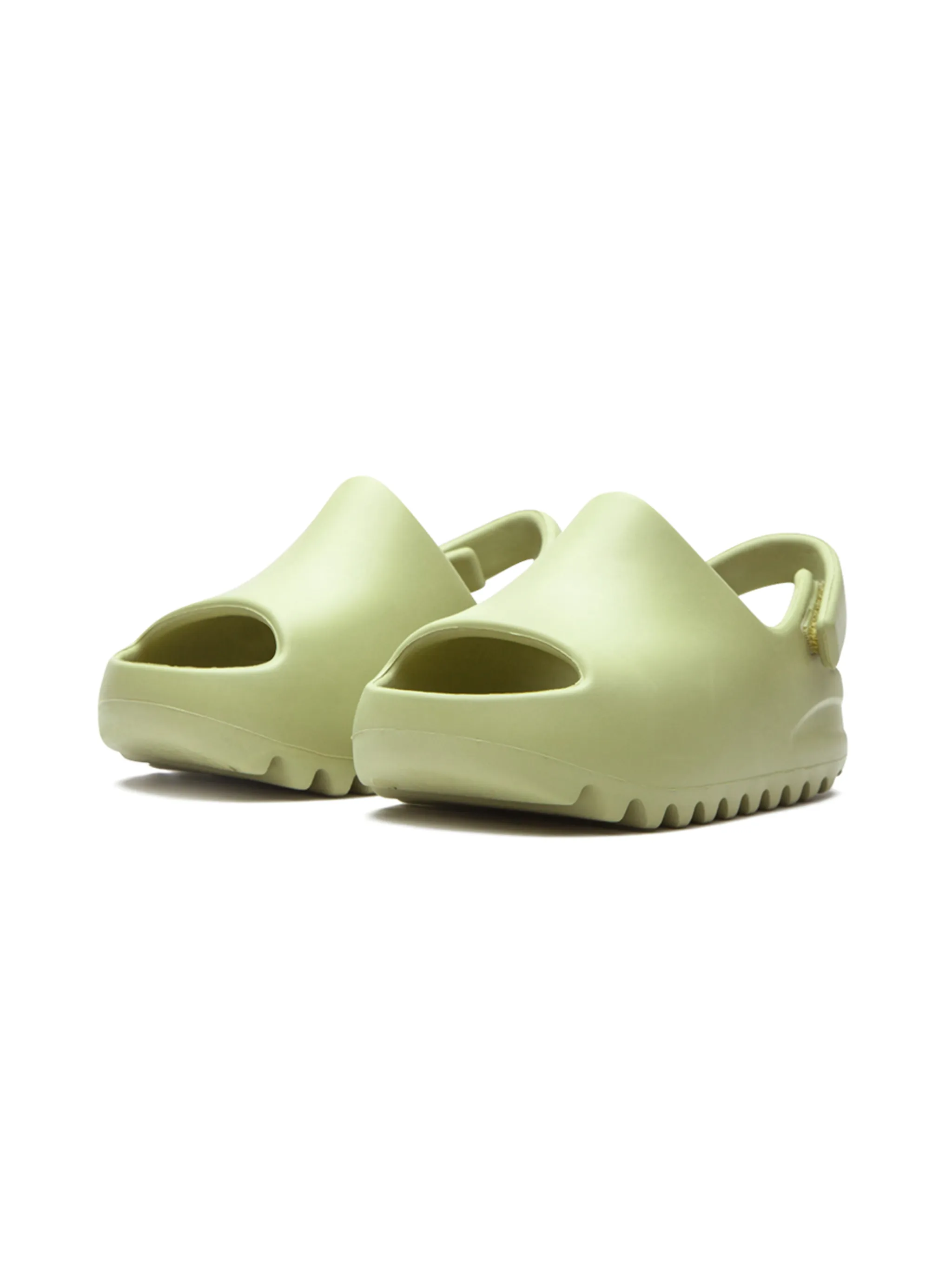 Шлепанцы Yeezy Adidas Yeezy Kids, зеленый — фото 2