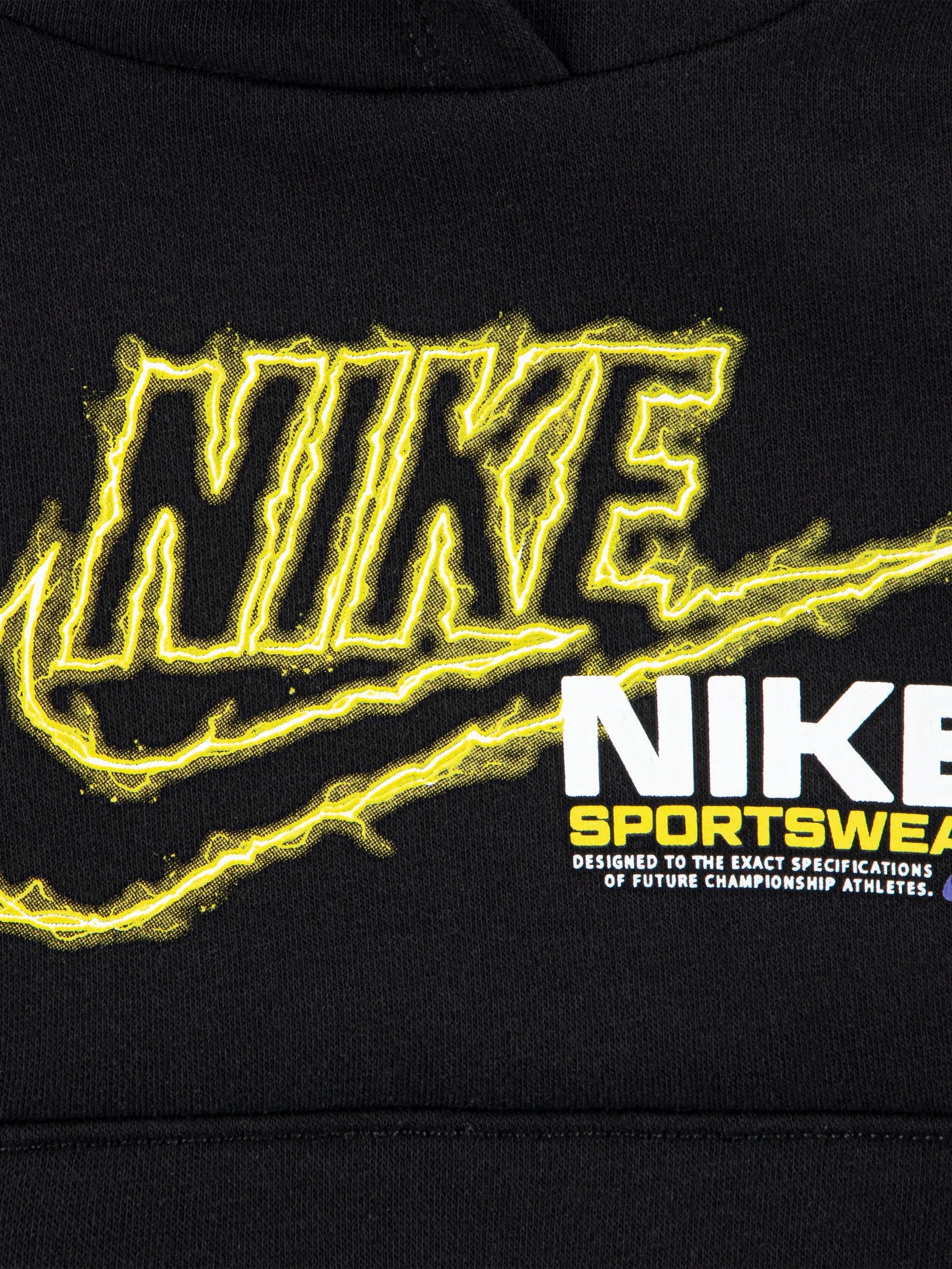 Спортивный костюм с логотипом Nike Kids, черный — фото 3