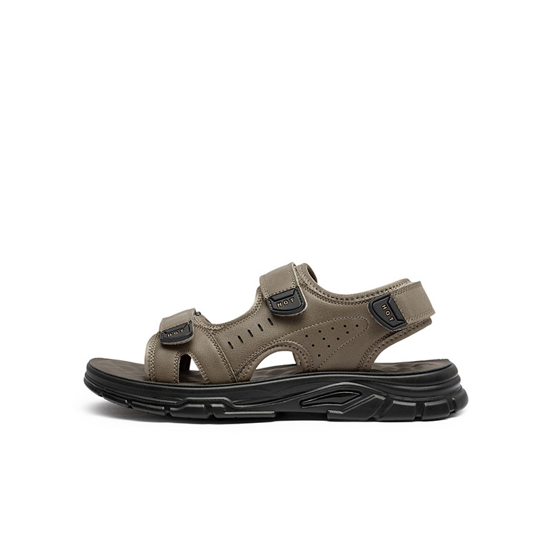 

RED DRAGONFLY Мужские пляжные сандалии цвета хаки, цвет Khaki