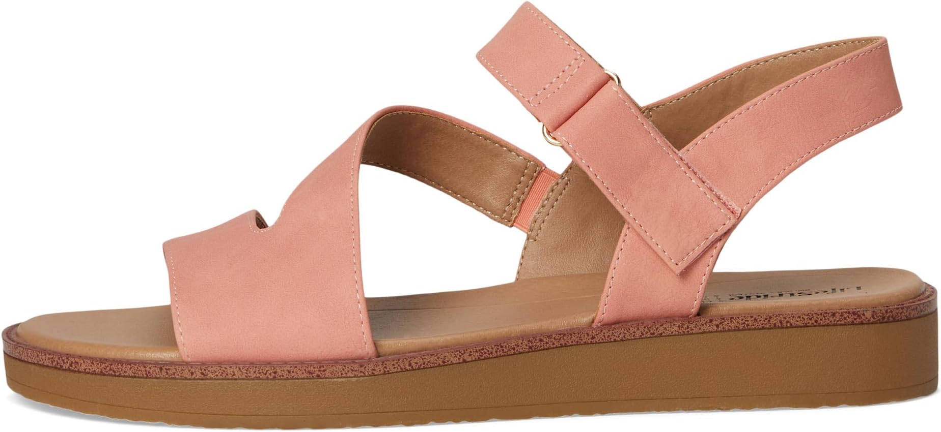 Сандалии LifeStride Waverly Sandals, цвет Coral Pink Faux Leather — фото 4