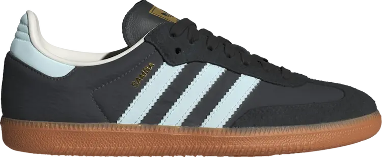 Кроссовки Wmns Samba OG 'Carbon Almost Blue Gum', черный