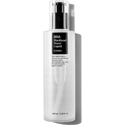 

Cosrx BHA 4% Blackhead Power Liquid 3,38 жидких унций пилинг для лица удаление черных точек корейский уход за кожей веганский без парабенов зарегистрированный Cpnp