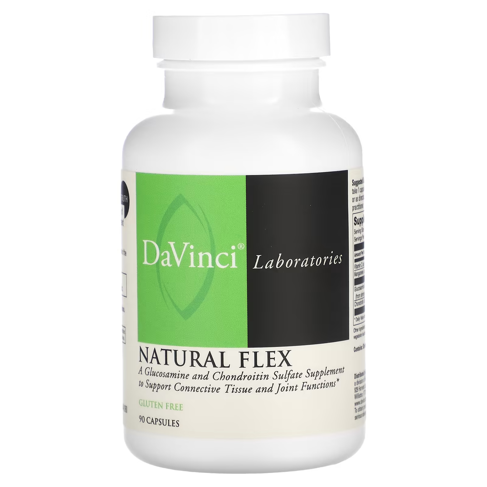 

Добавка DaVinci Laboratories of Vermont Natural Flex с глюкозамином, 90 капсул