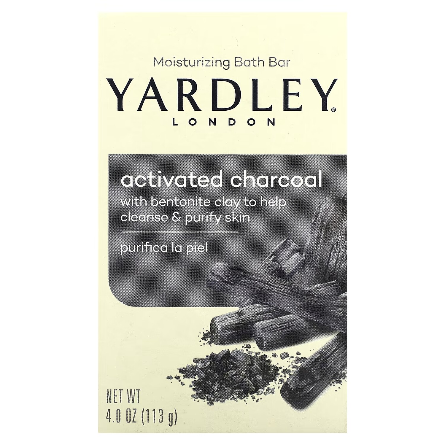 

Увлажняющее мыло с активированным углем Yardley London, 113 г