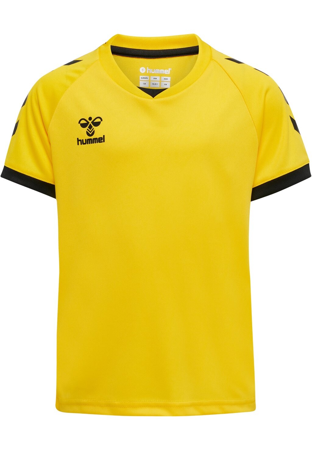 

Футболка с принтом HMLCORE VOLLEY TEE KIDS Hummel, цвет blazing yellow