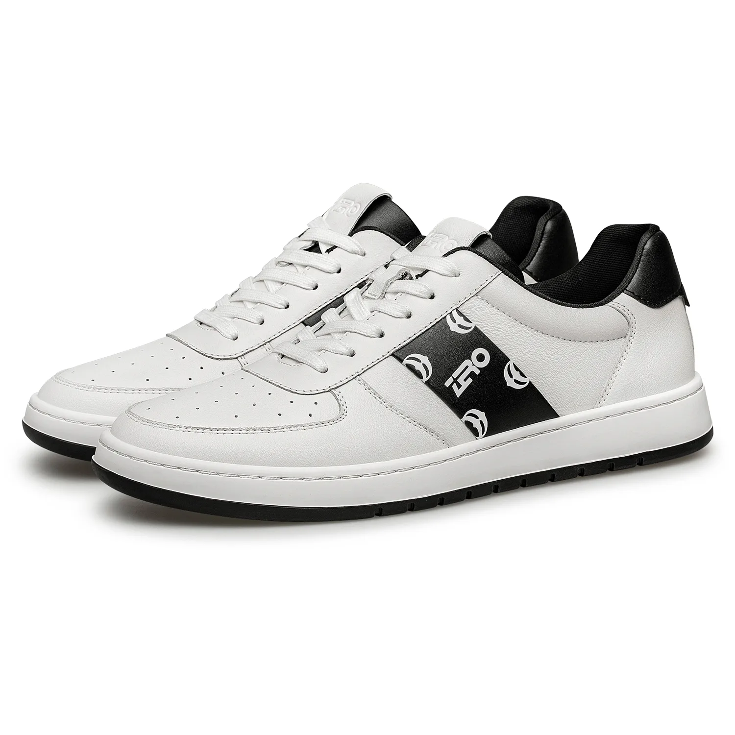 Кроссовки для скейтбординга мужские low top ZRO, White Black (EU = Athletic Shoes Size-One Size) — фото 3