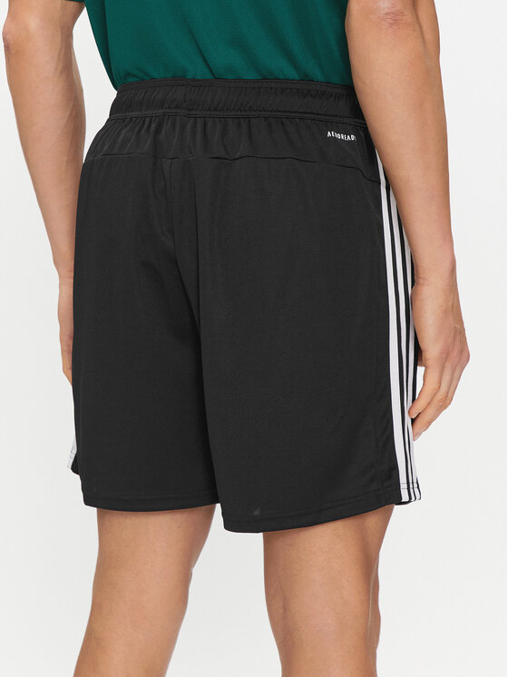 Спортивные шорты regular fit Train Essentials Piqué 3-Stripes Training Shorts IB8111 Adidas, черный — фото 3