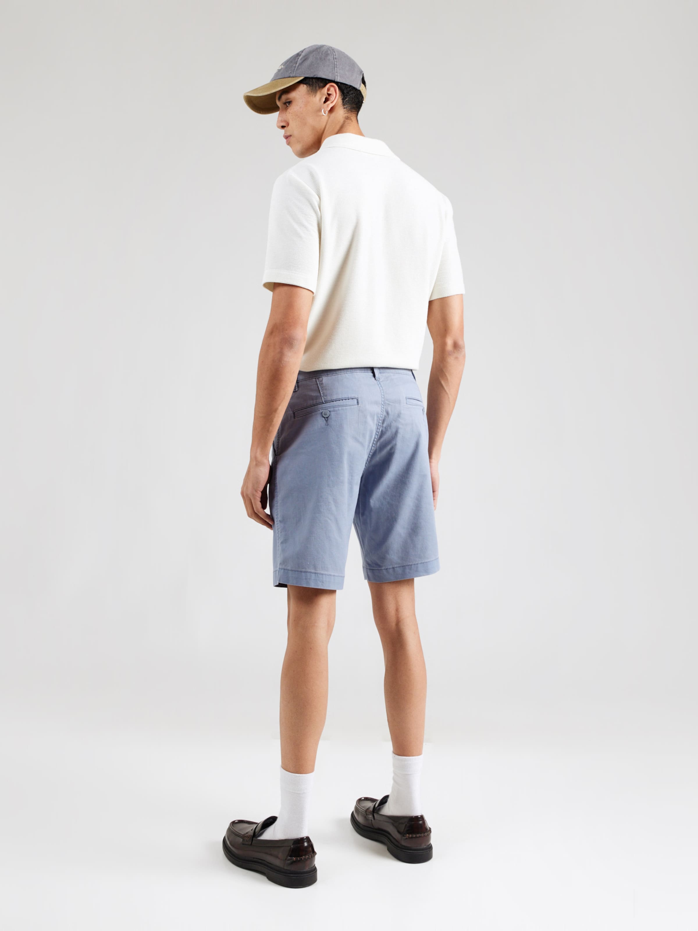 LEVI'S  Шорты чинос Regular 'XX Chino II' в светло-голубом цвете — фото 4