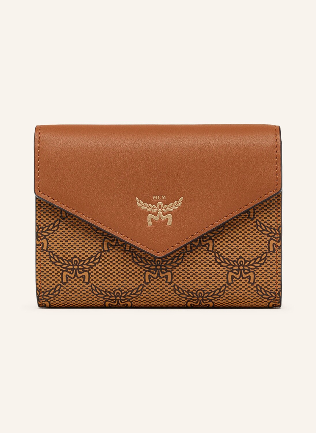 

Кошелек небесный Mcm, коричневый