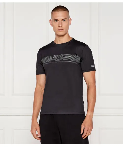 

Футболка Slim fit Ea7, черный