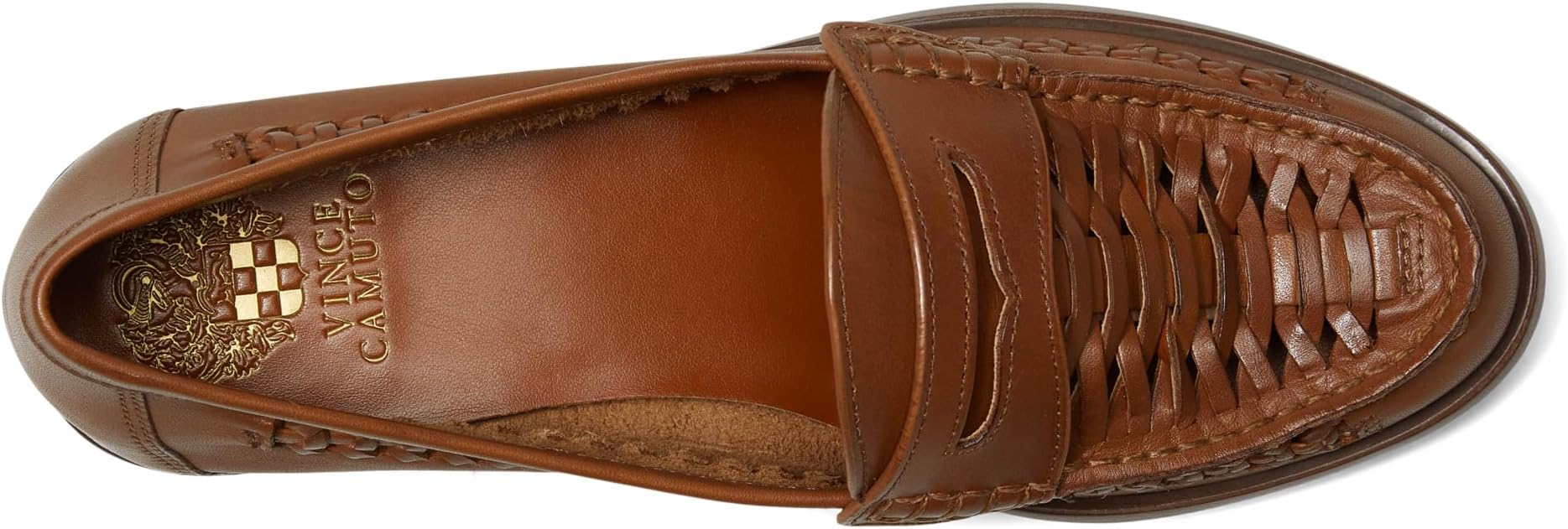Лоферы Vince Camuto Calie Braided Flat Loafer, цвет Carmello — фото 2
