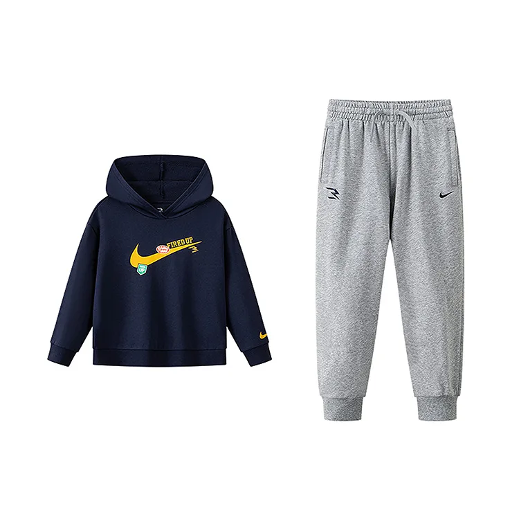 Детский спортивный комплект Casual Sportswear из 2 предметов Nike, индиго