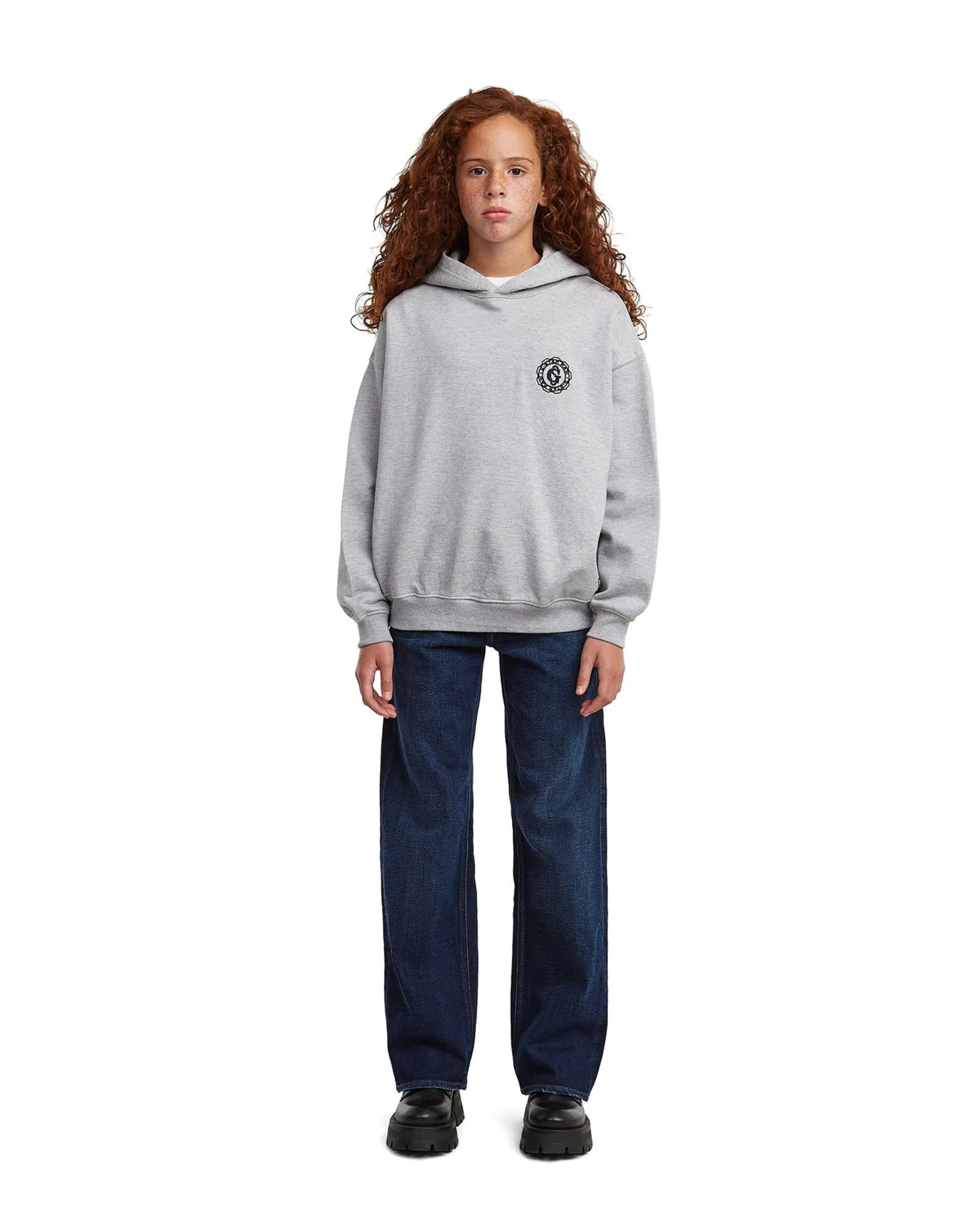 Джинсы G-Star свободного кроя Girls Judee Loose Jeans синего цвета — фото 4