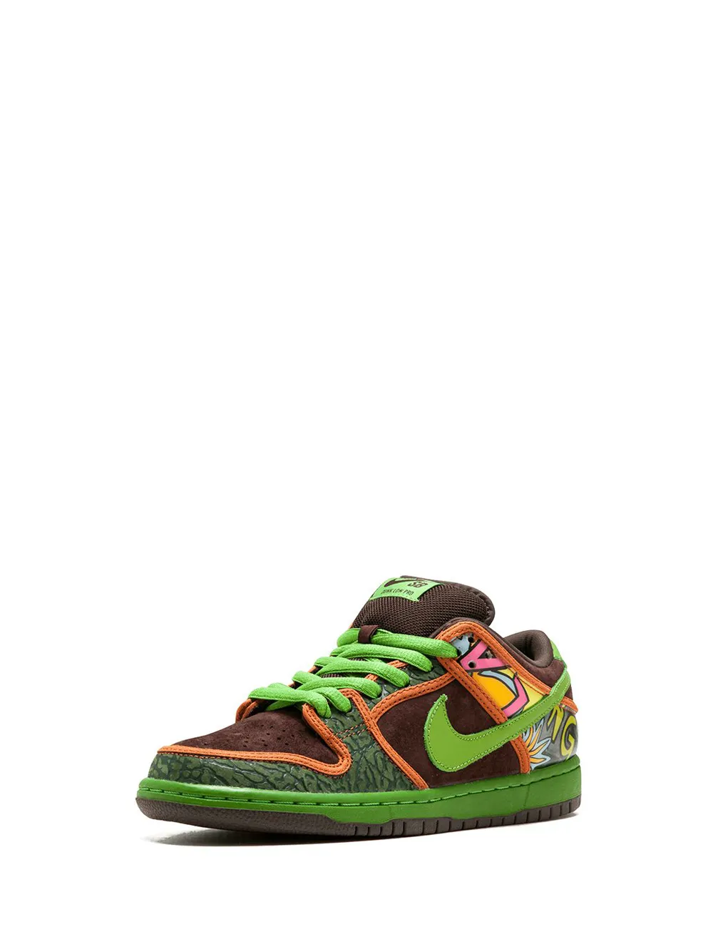 Кроссовки 'Dunk Low Premium De La Soul' Nike, зеленый — фото 4