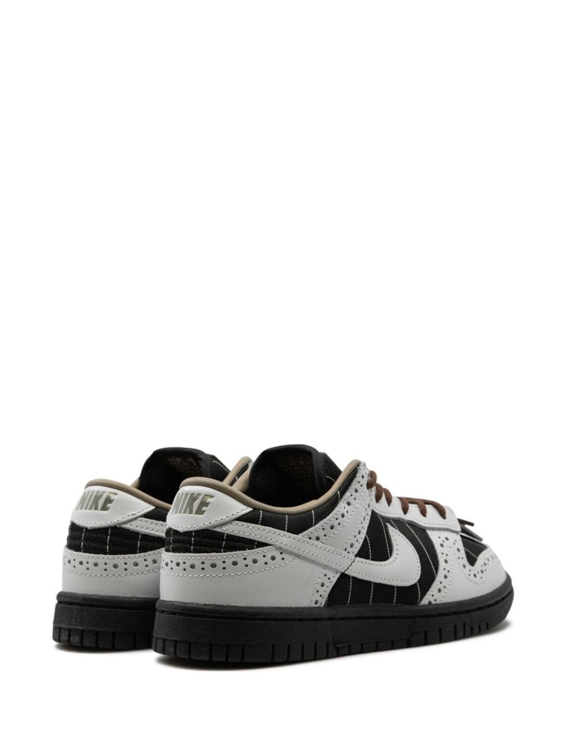 

Кроссовки Dunk Low Brogue Pinstripe Nike, черный
