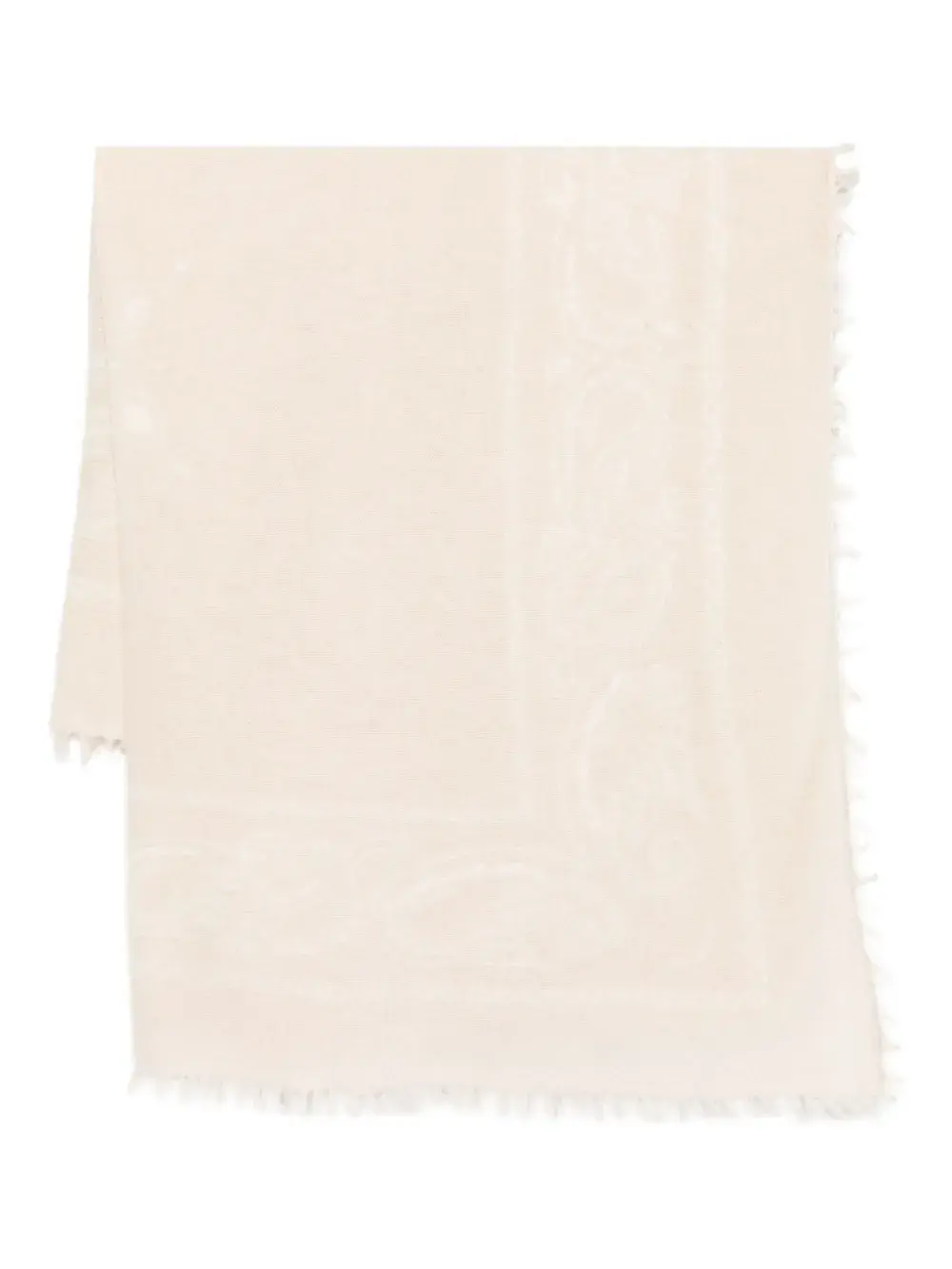 

Шарф Lara с узором пейсли Liska, бежевый