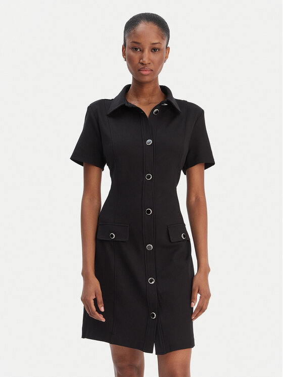 

Повседневное платье classic fit W6RK34 KCMU2 Guess, черный