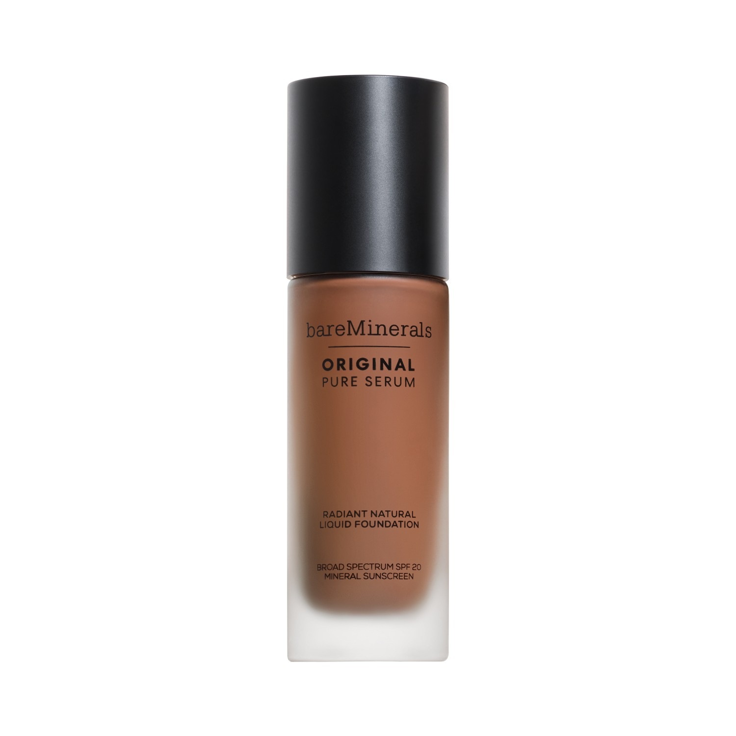 

Тональный крем для лица original pure serum radiant natural liquid mineral spf 20 Bareminerals, deep cool 5, объем 30 мл