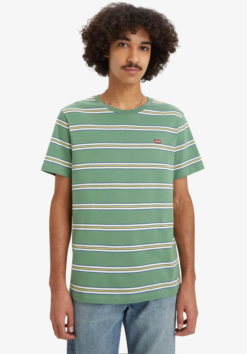 

Футболка Levi's "ОРИГИНАЛЬНАЯ ФУТБОЛКА HM", цвет Varsity Stripe Myrtle Jersey