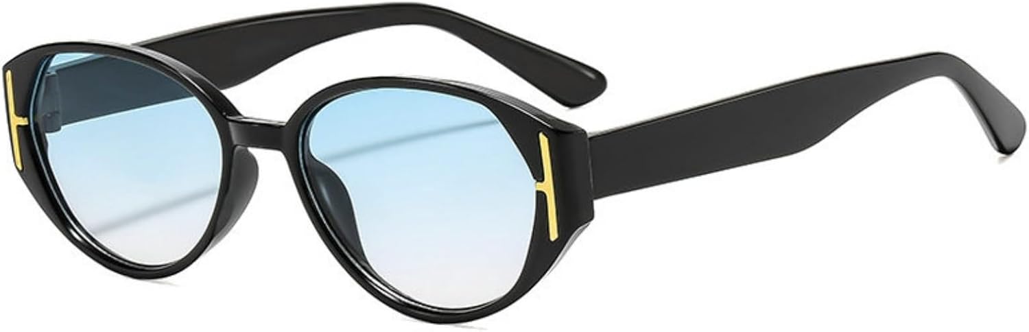 

Солнцезащитные очки Willochra овальной формы для женщин, модные очки «кошачий глаз» с градиентным переходом цвета, винтажные овальные очки 90-х годов, защита от ультрафиолета UV400, C7