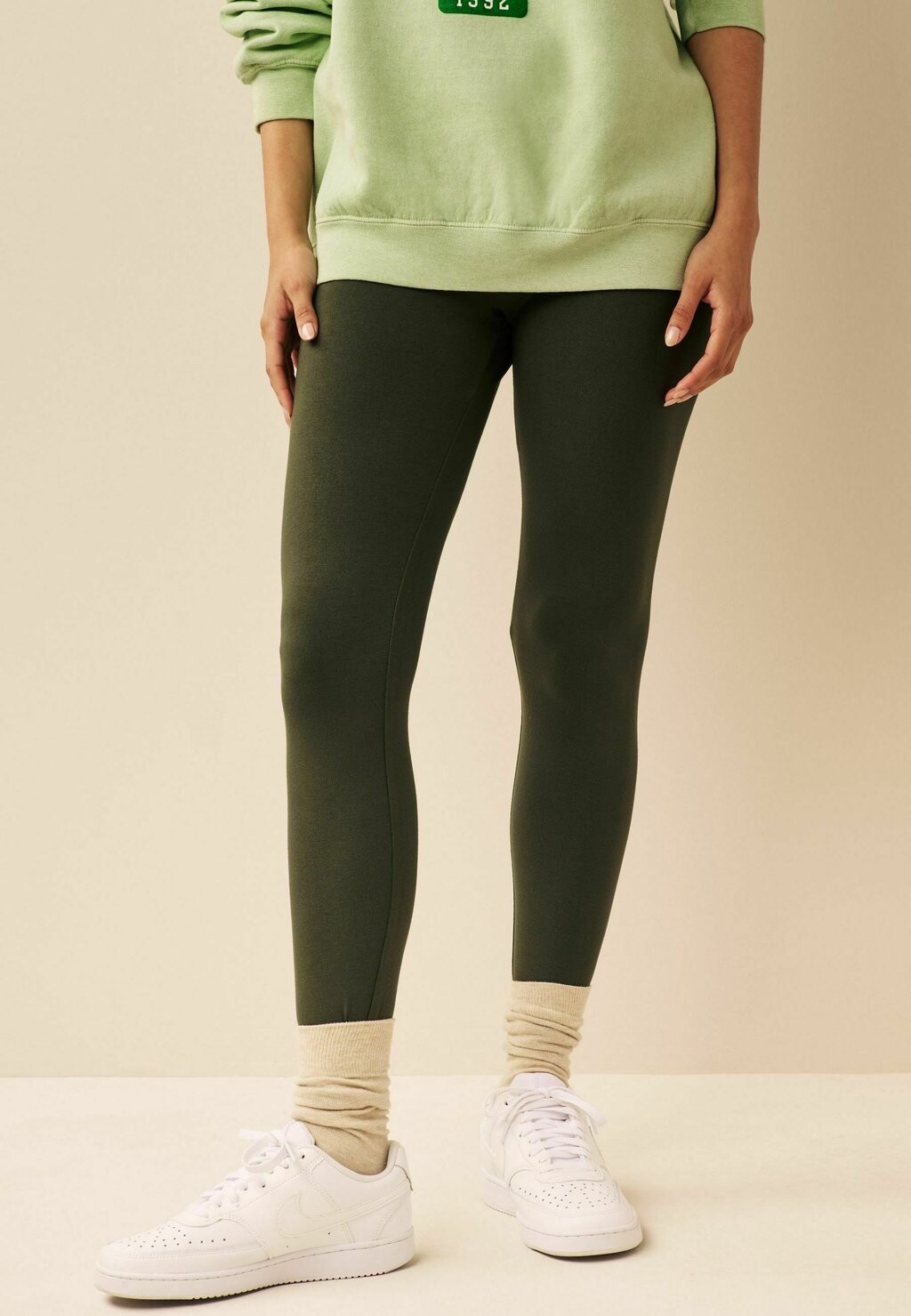 

Леггинсы FULL LENGTH Next, цвет khaki green