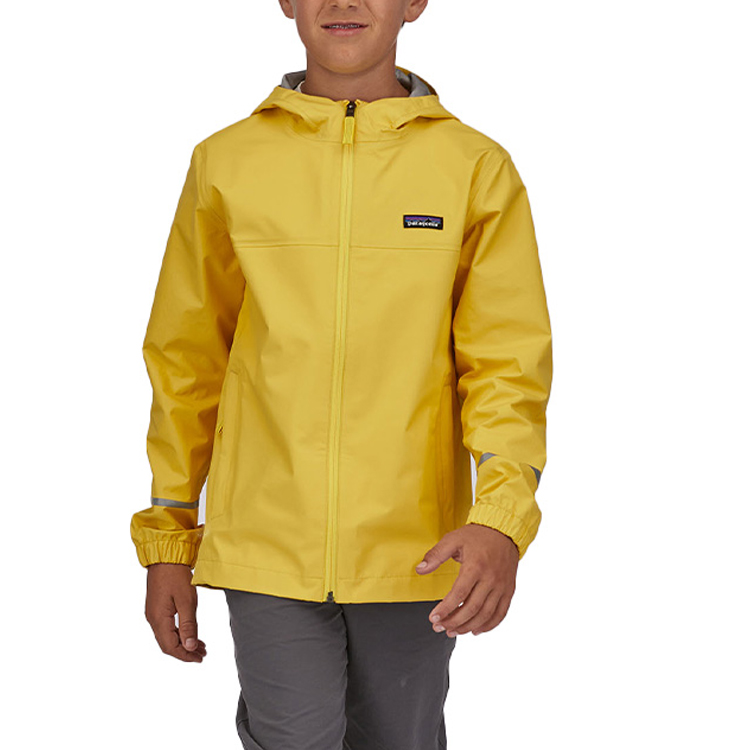 Детская ветровка Torrentshell 3L Patagonia, цвет New Marine Blue/New Navy — фото 4