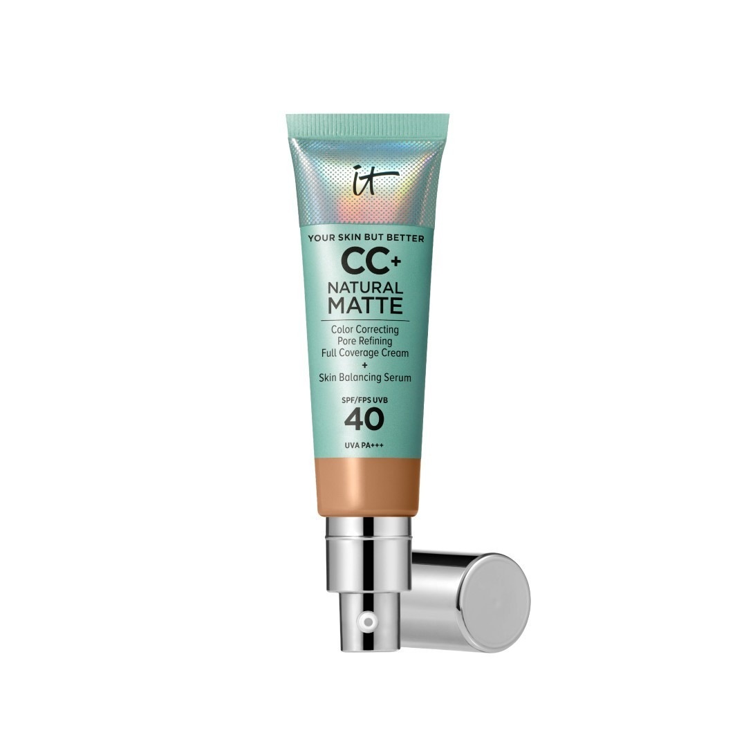 

CC-крем your skin but better cc+ natural matte spf 40 It Cosmetics, tan, объем 32 мл