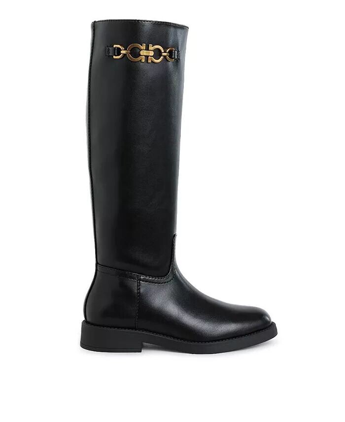 Сапоги Kiang Metal Chain Link Detail Calf London Rag, черный
